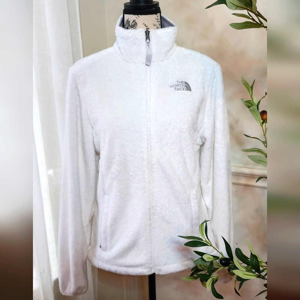 North Face Women's White Fleece Jacket